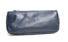 VINTAGE PIPE AND TOBACCO POUCH BLUE