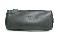 VINTAGE PIPE AND TOBACCO POUCH GREEN