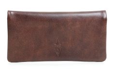 HAND ROLLING TOBACCO POUCH BROWN