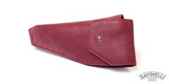 LEATHER PIPE HOLSTER RED