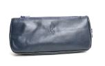 VINTAGE PIPE AND TOBACCO POUCH BLUE