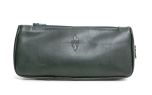 VINTAGE PIPE AND TOBACCO POUCH GREEN