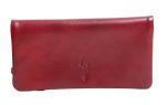HAND ROLLING TOBACCO POUCH BURGUNDY