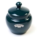 VASO PORTA TABACCO CERAMICA VERDE