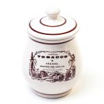 VASO PORTA TABACCO CERAMICA SEGAR